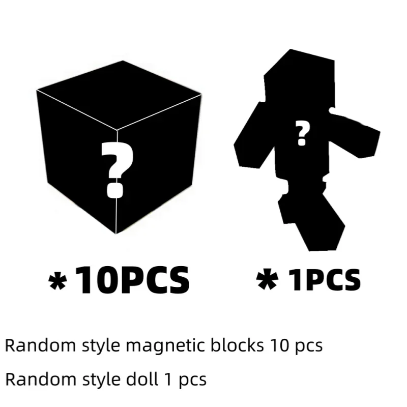 Blocos de Montagem Magnéticos Minecraft