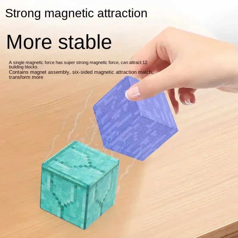 Blocos de Montagem Magnéticos Minecraft